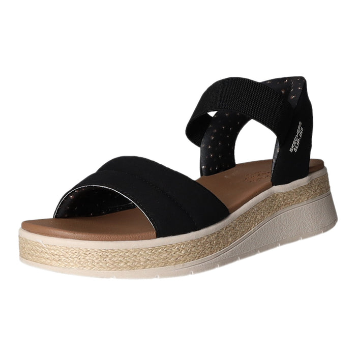 Skechers Keil Sandalette ab 30mm Sohlenhöhe BOBS SUN RAY