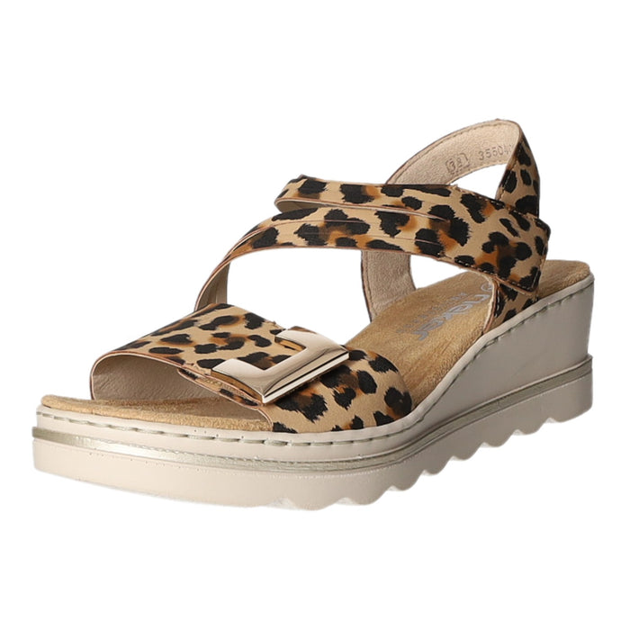 Rieker Keil Sandalette ab 30mm Sohlenhöhe - SchuhEggers.de