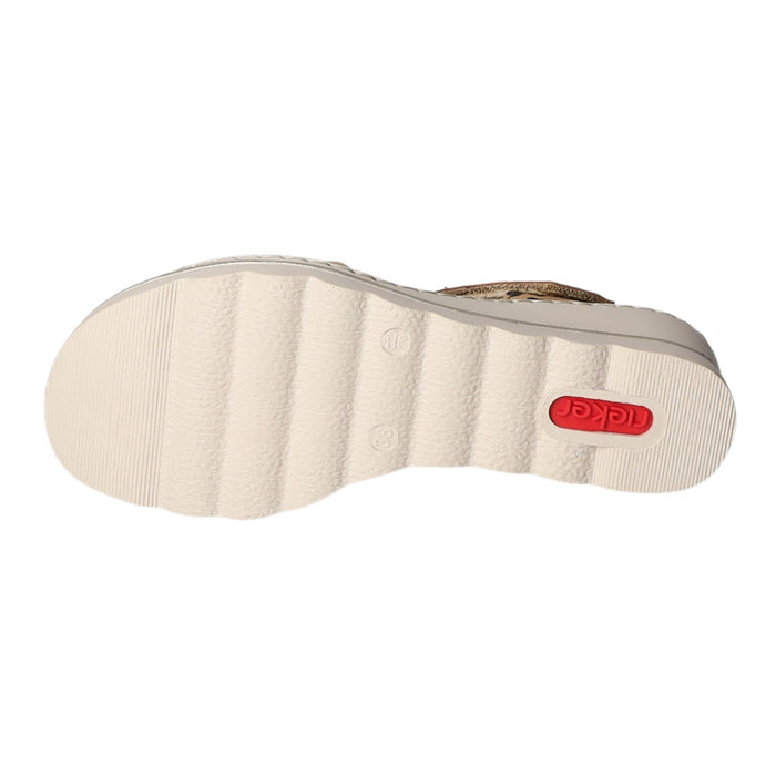 Rieker Keil Sandalette ab 30mm Sohlenhöhe - SchuhEggers.de
