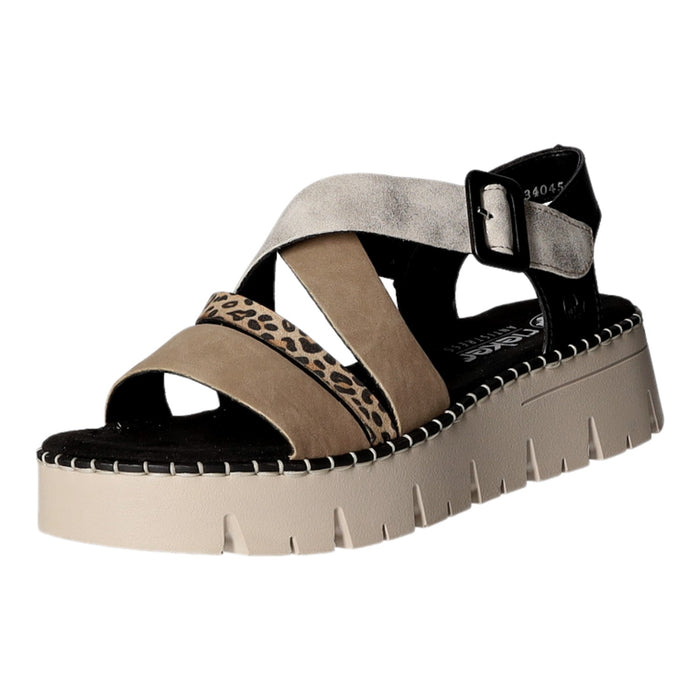 Rieker Keil Sandalette ab 30mm Sohlenhöhe - SchuhEggers.de