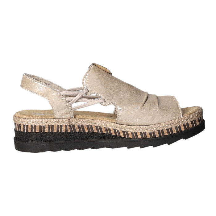 Rieker Keil Sandalette ab 30mm Sohlenhöhe - SchuhEggers.de