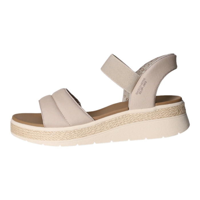 Skechers Keil Sandalette ab 30mm Sohlenhöhe BOBS SUN RAY
