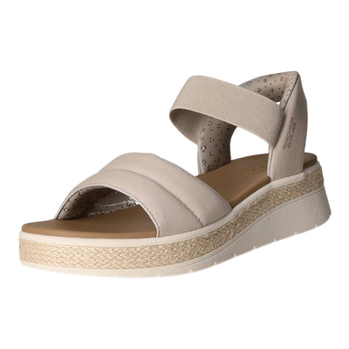 Skechers Keil Sandalette ab 30mm Sohlenhöhe BOBS SUN RAY