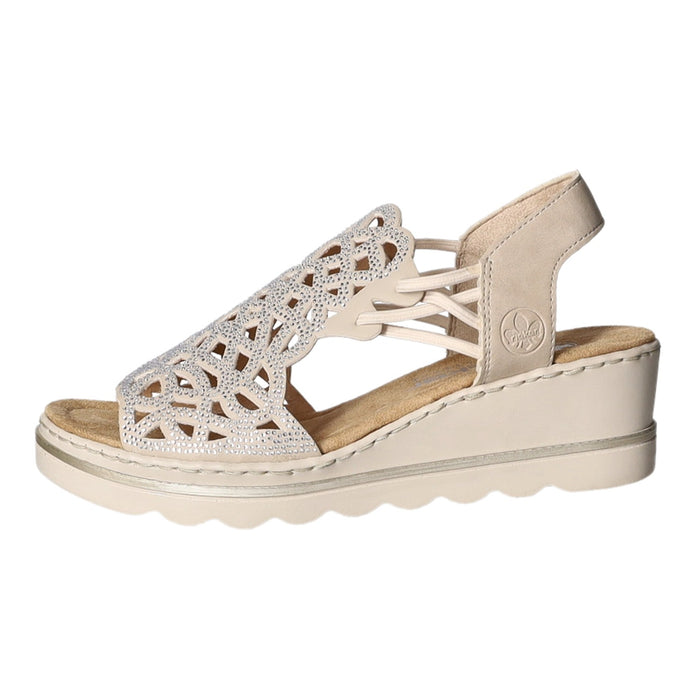 Rieker Keil Sandalette ab 30mm Sohlenhöhe - SchuhEggers.de