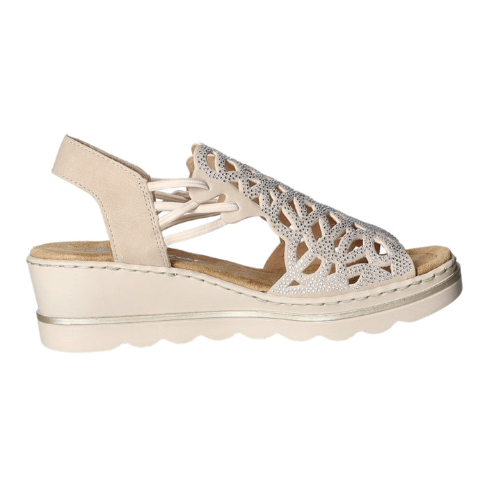 Rieker Keil Sandalette ab 30mm Sohlenhöhe - SchuhEggers.de