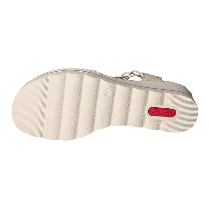 Rieker Keil Sandalette ab 30mm Sohlenhöhe - SchuhEggers.de
