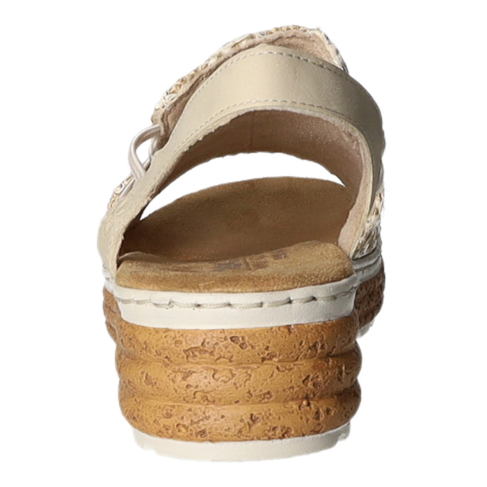 Rieker Keil Sandalette ab 30mm Sohlenhöhe - SchuhEggers.de