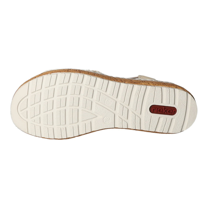 Rieker Keil Sandalette ab 30mm Sohlenhöhe - SchuhEggers.de