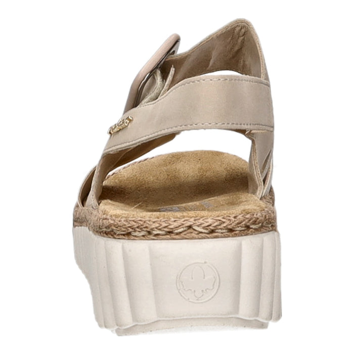Rieker Keil Sandalette ab 30mm Sohlenhöhe - SchuhEggers.de