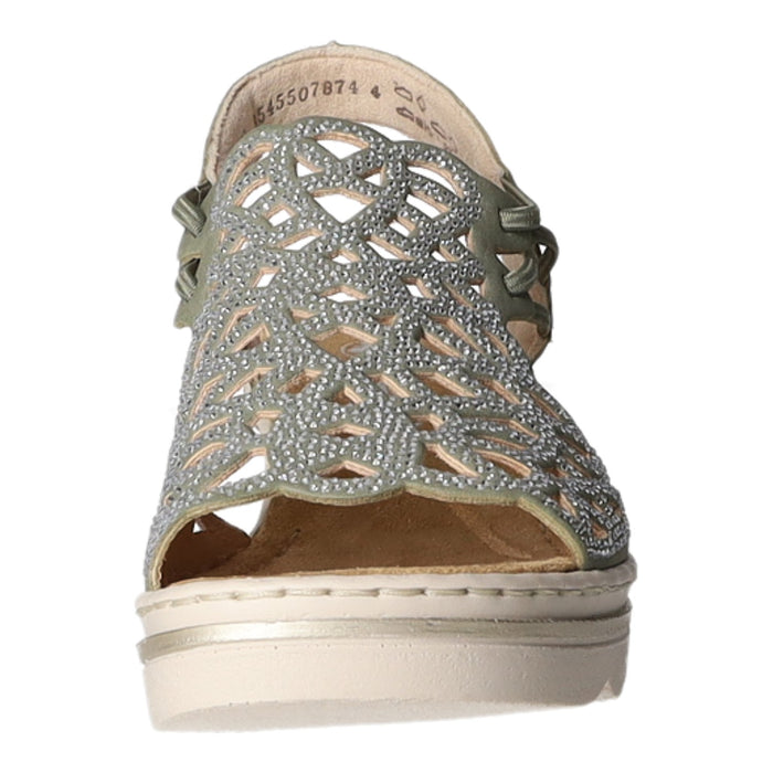 Rieker Keil Sandalette ab 30mm Sohlenhöhe - SchuhEggers.de