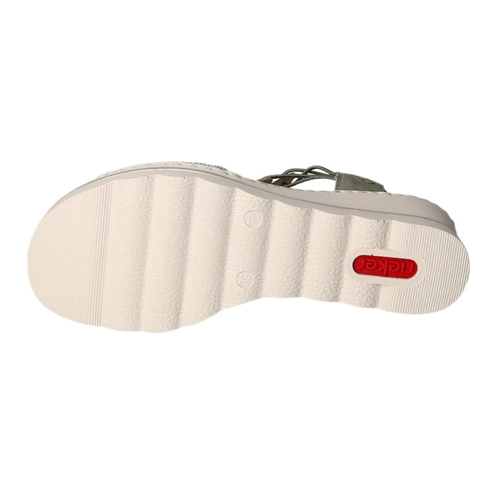 Rieker Keil Sandalette ab 30mm Sohlenhöhe - SchuhEggers.de
