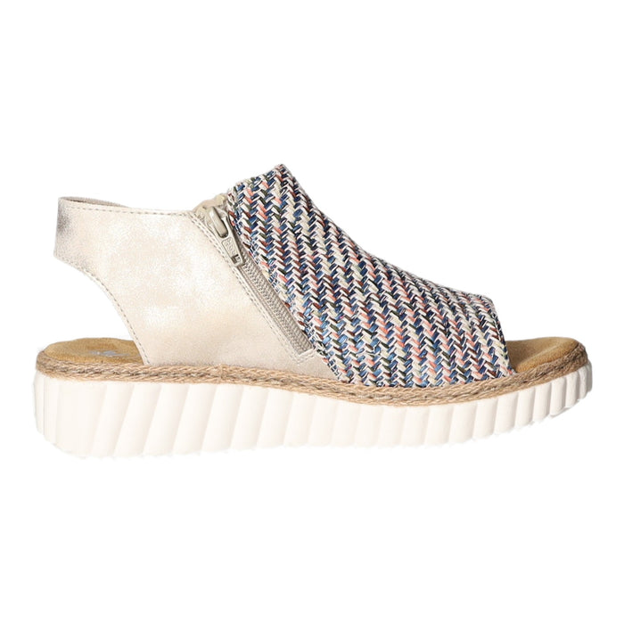 Rieker Keil Sandalette ab 30mm Sohlenhöhe - SchuhEggers.de
