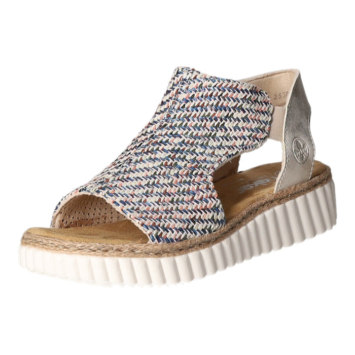 Rieker Keil Sandalette ab 30mm Sohlenhöhe - SchuhEggers.de