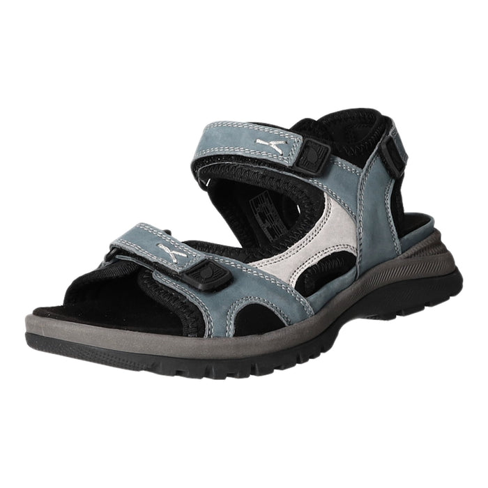 Waldläufer Sandalette mit Mehrweite bis 30mm Sohlenhöhe H-Sora