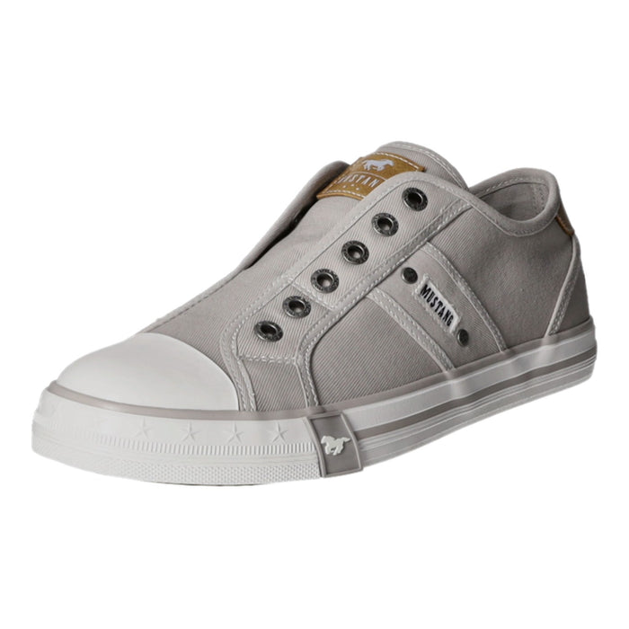 MUSTANG Leinen Slipper/Kletthalbschuh - SchuhEggers.de