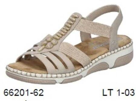 Rieker Sportliche Sandalette bis 30mm Sohlenhöhe - SchuhEggers.de