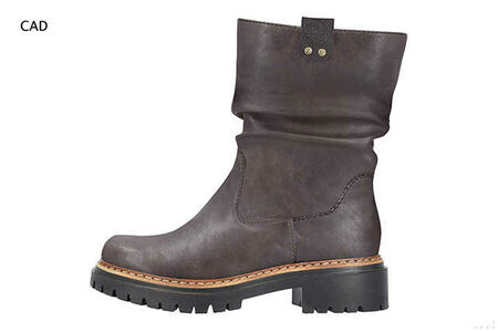 Rieker Schlupf-/Reißverschlußstiefelette Warmfutter bis 35mm Absatz (casual)