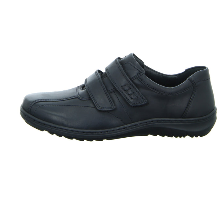 Waldläufer Slipper/Kletthalbschuh mit Mehrweite Freizeit (sportlicher Boden) Herwig