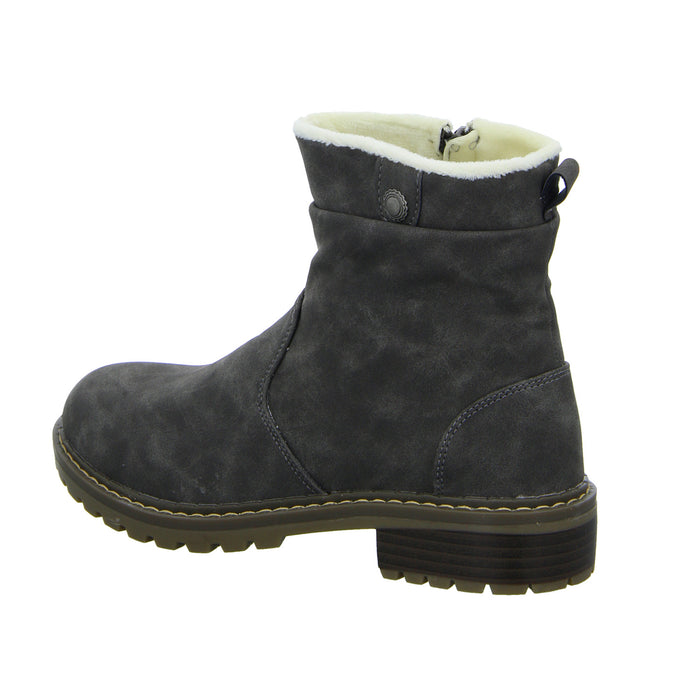 Alyssa Schlupf-/Reißverschlußstiefelette Warmfutter bis 35mm Absatz (casual) - SchuhEggers.de