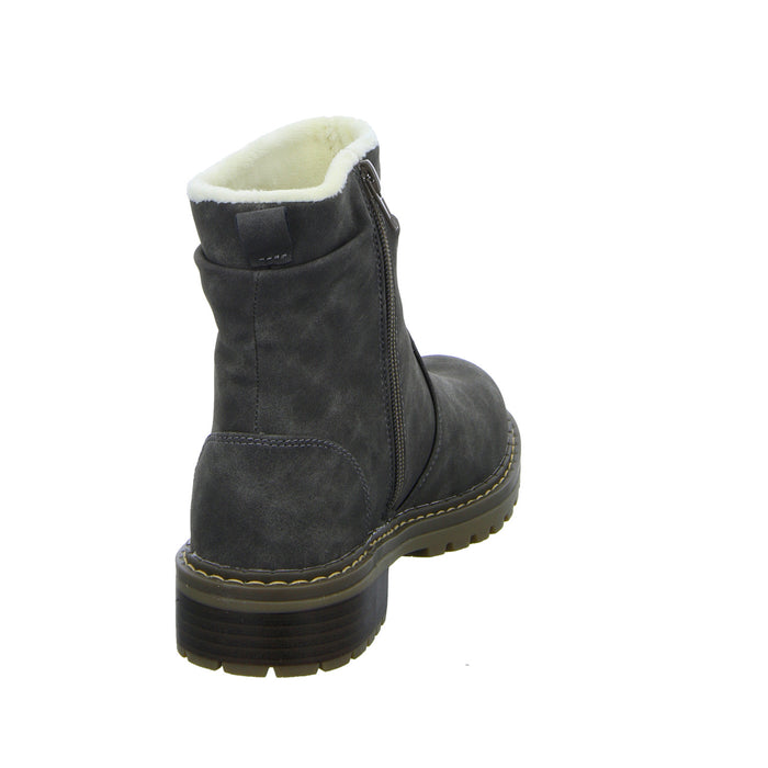Alyssa Schlupf-/Reißverschlußstiefelette Warmfutter bis 35mm Absatz (casual) - SchuhEggers.de
