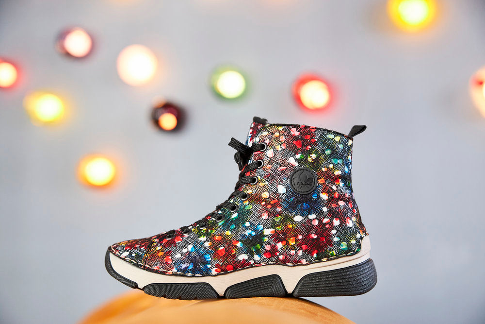Rieker Damen Schnürstiefel Multi Colour jetzt entdecken auf SchuhEggers.de 