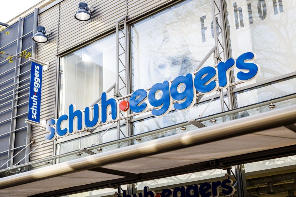 Startseite des Online-Shops von SchuhEggers.de