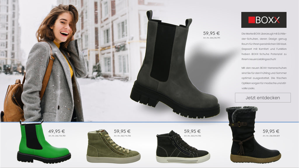 Jetzt die neue Herbst Winter BOXX Damenschuh Kollektion entdecken auf SchuhEggers.de