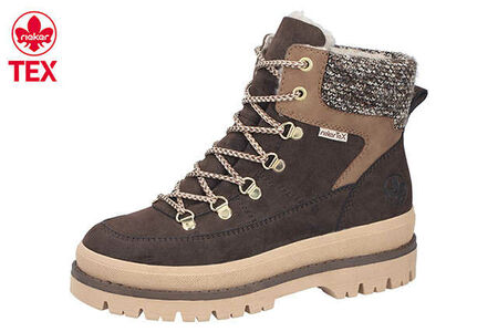 Rieker Schnürstiefelette Warmfutter bis 35mm Absatz (casual)