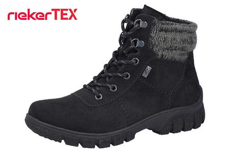 Rieker Schnürstiefelette Warmfutter bis 35mm Absatz (casual)