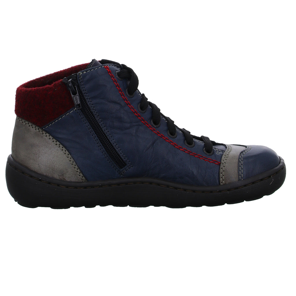 Rieker Schnürstiefelette Kaltfutter bis 35mm Absatz (casual) - SchuhEggers.de