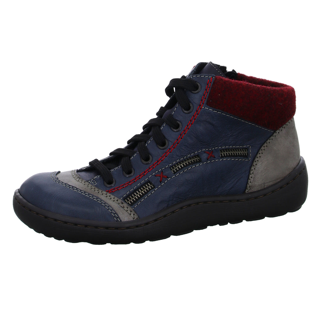 Rieker Schnürstiefelette Kaltfutter bis 35mm Absatz (casual) - SchuhEggers.de