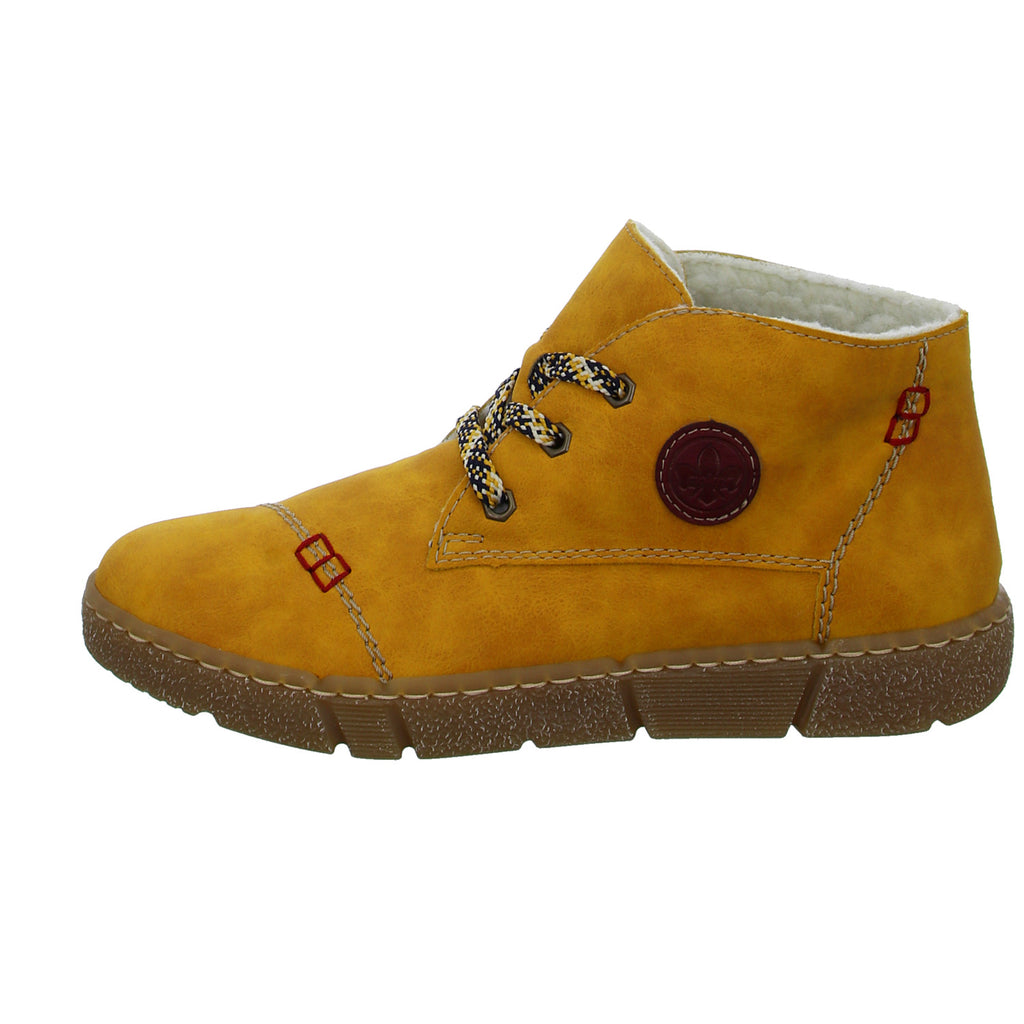 Rieker Schnürstiefelette Warmfutter bis 35mm Absatz (casual) - SchuhEggers.de