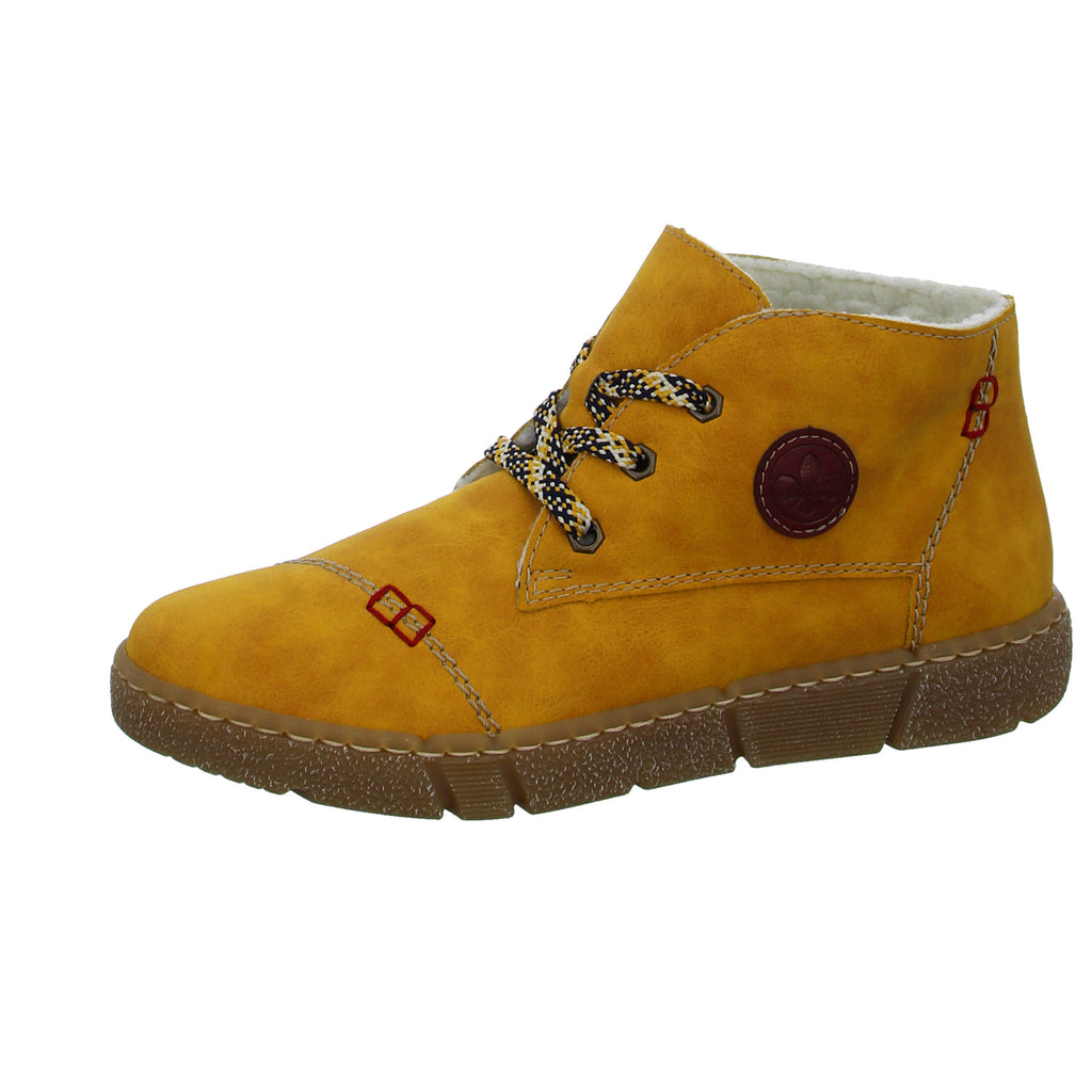 Rieker Schnürstiefelette Warmfutter bis 35mm Absatz (casual) - SchuhEggers.de