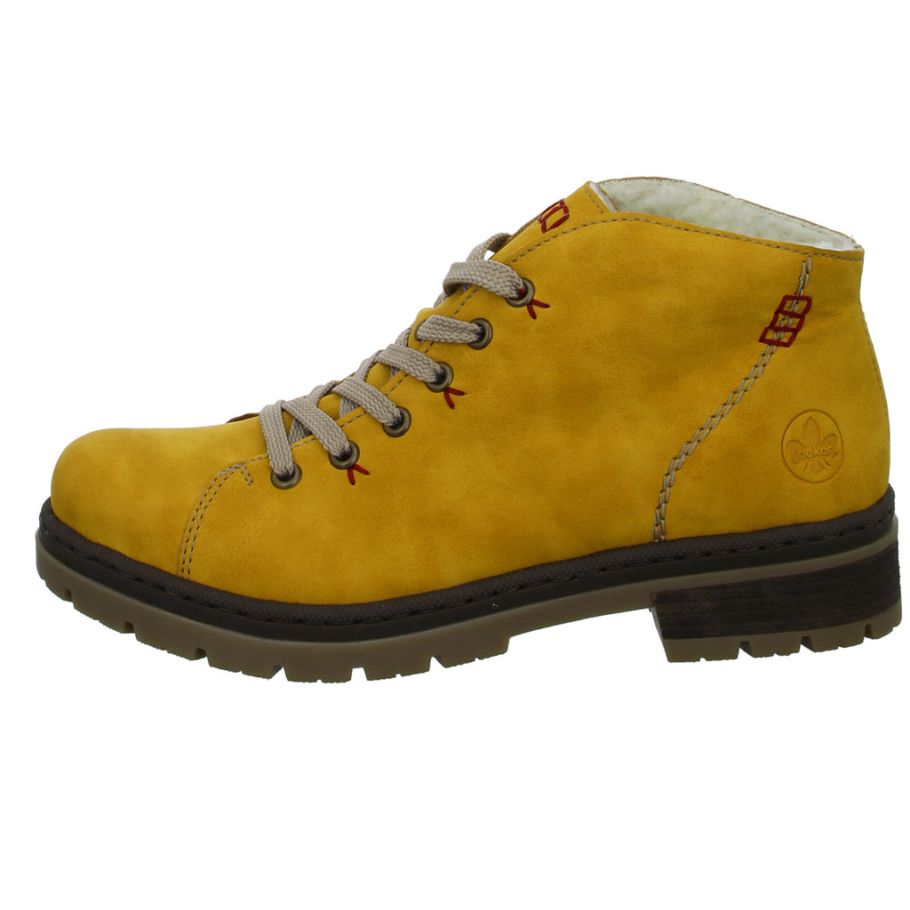 Rieker Schnürstiefelette Warmfutter bis 35mm Absatz (casual) - SchuhEggers.de