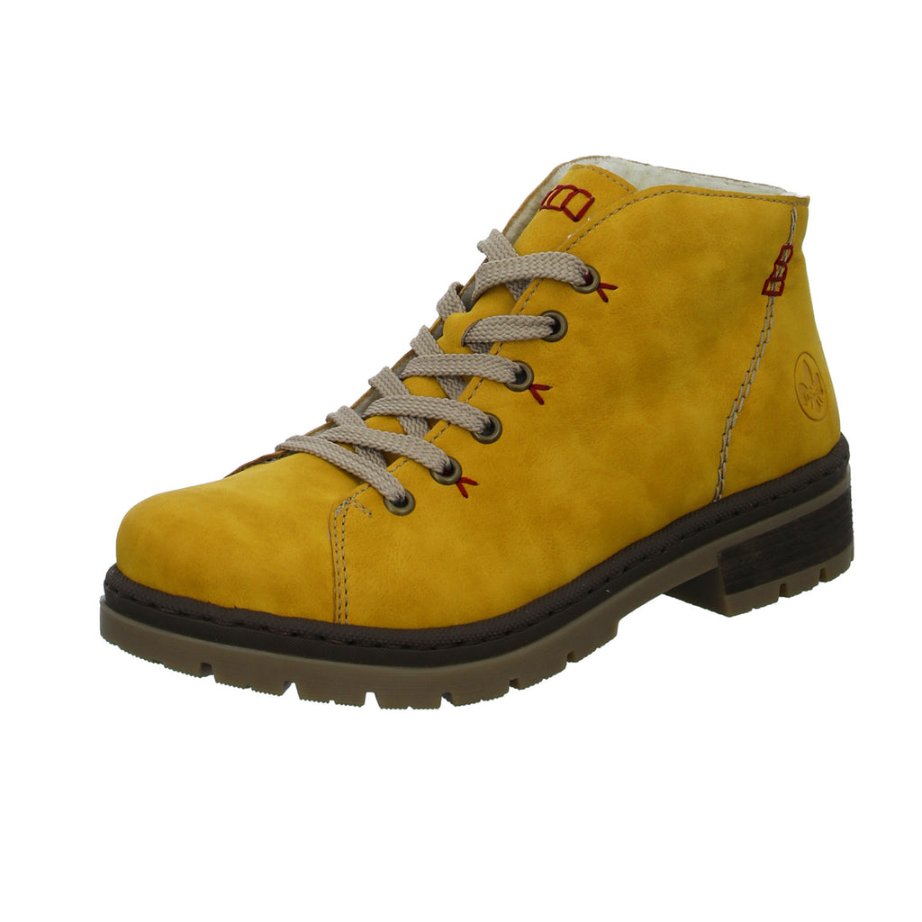 Rieker Schnürstiefelette Warmfutter bis 35mm Absatz (casual) - SchuhEggers.de