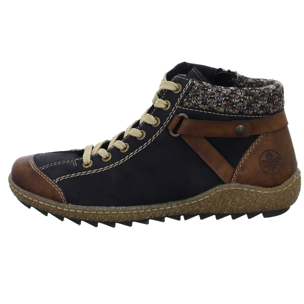 Rieker Schnürstiefelette Warmfutter bis 35mm Absatz (casual) - SchuhEggers.de
