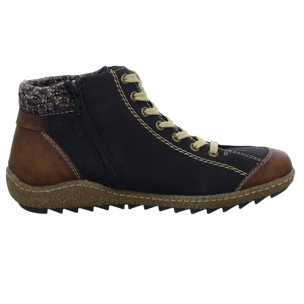 Rieker Schnürstiefelette Warmfutter bis 35mm Absatz (casual) - SchuhEggers.de