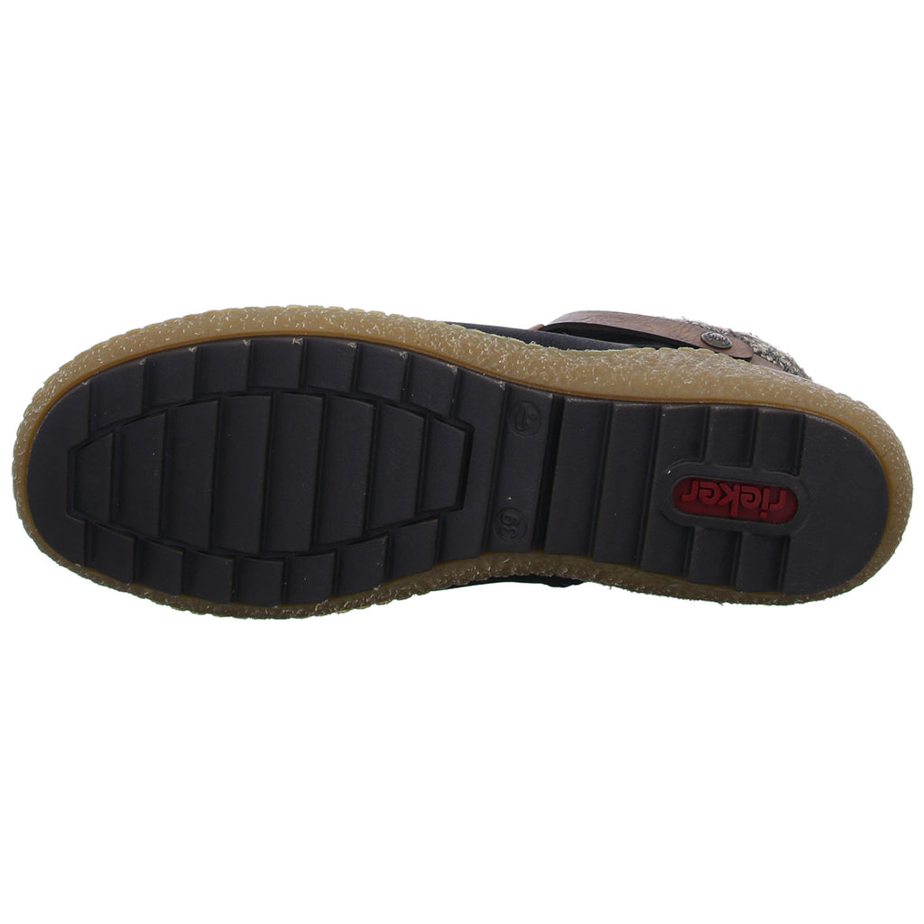 Rieker Schnürstiefelette Warmfutter bis 35mm Absatz (casual) - SchuhEggers.de