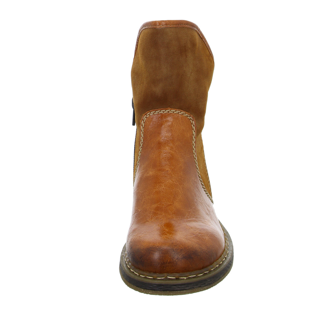 Rieker Schlupf-/Reißverschlußstiefelette Warmfutter bis 35mm Absatz (casual) - SchuhEggers.de