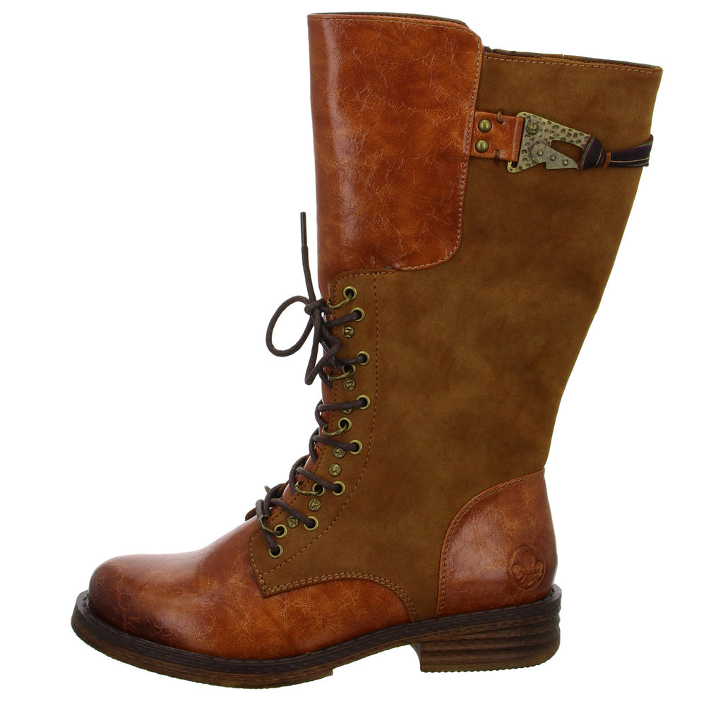 Rieker Langschaftstiefel Warmfutter bis 35mm Absatz (casual) - SchuhEggers.de
