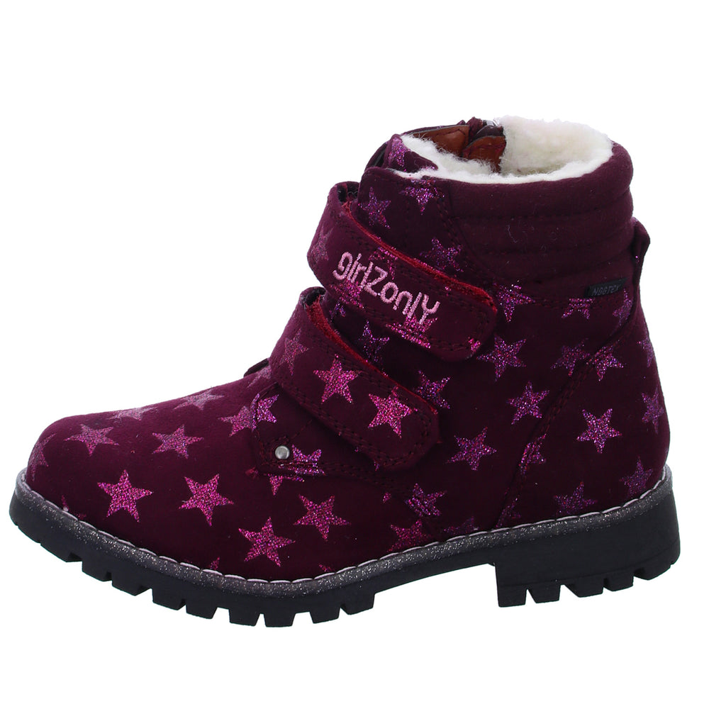 girlZ onlY Schlupf-/Klettstiefelette Warmfutter - SchuhEggers.de