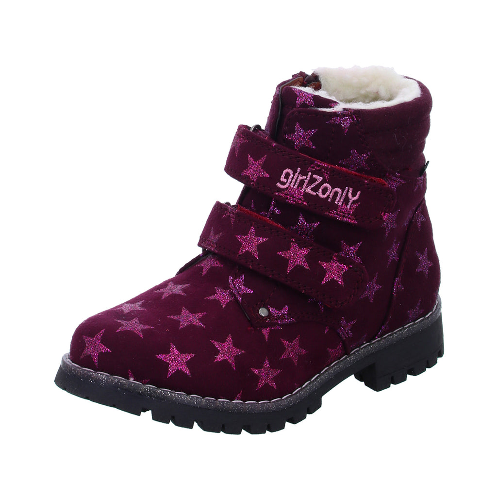 girlZ onlY Schlupf-/Klettstiefelette Warmfutter - SchuhEggers.de