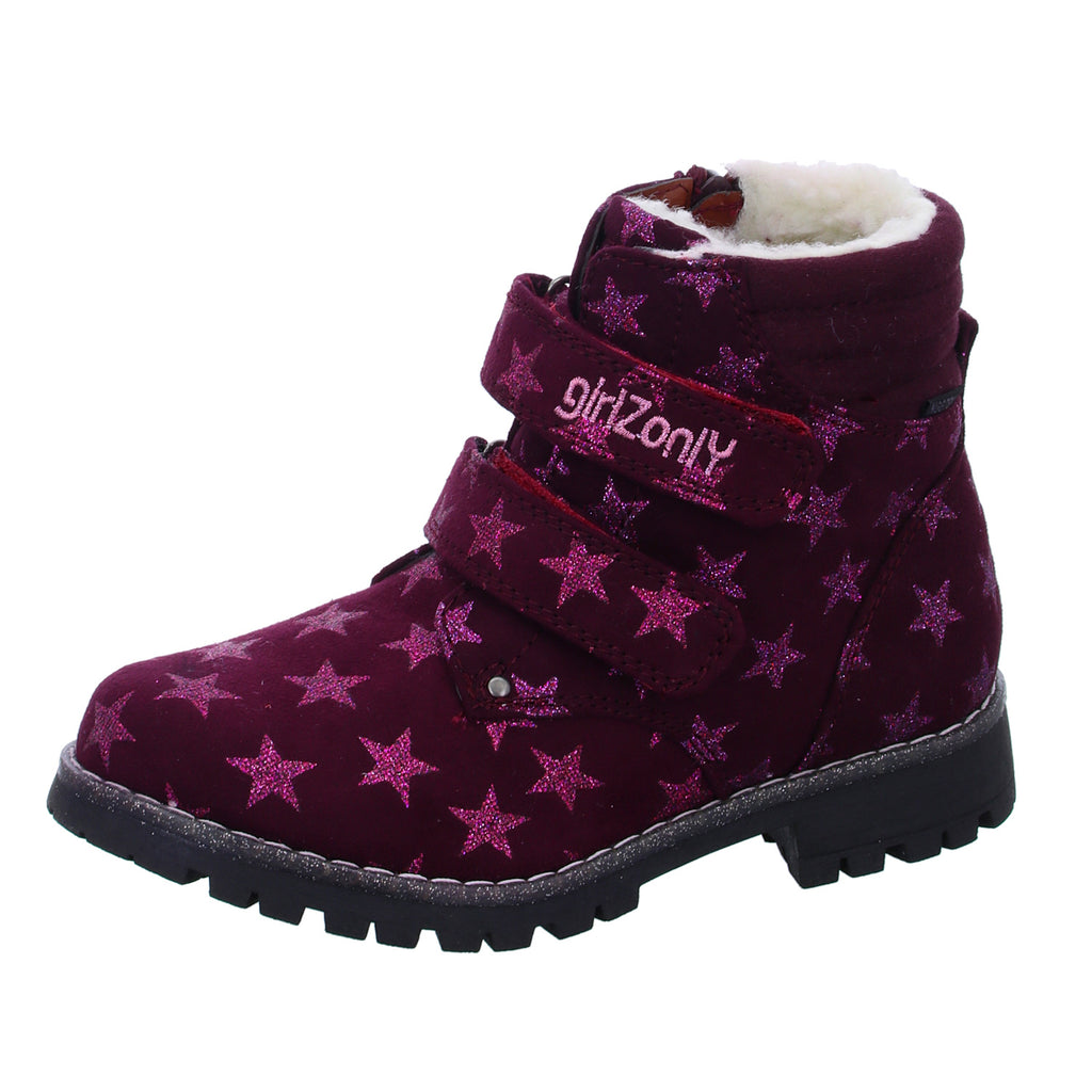 girlZ onlY Schlupf-/Klettstiefelette Warmfutter - SchuhEggers.de