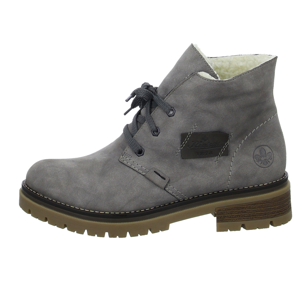 Rieker Schnürstiefelette Warmfutter bis 35mm Absatz (casual) - SchuhEggers.de
