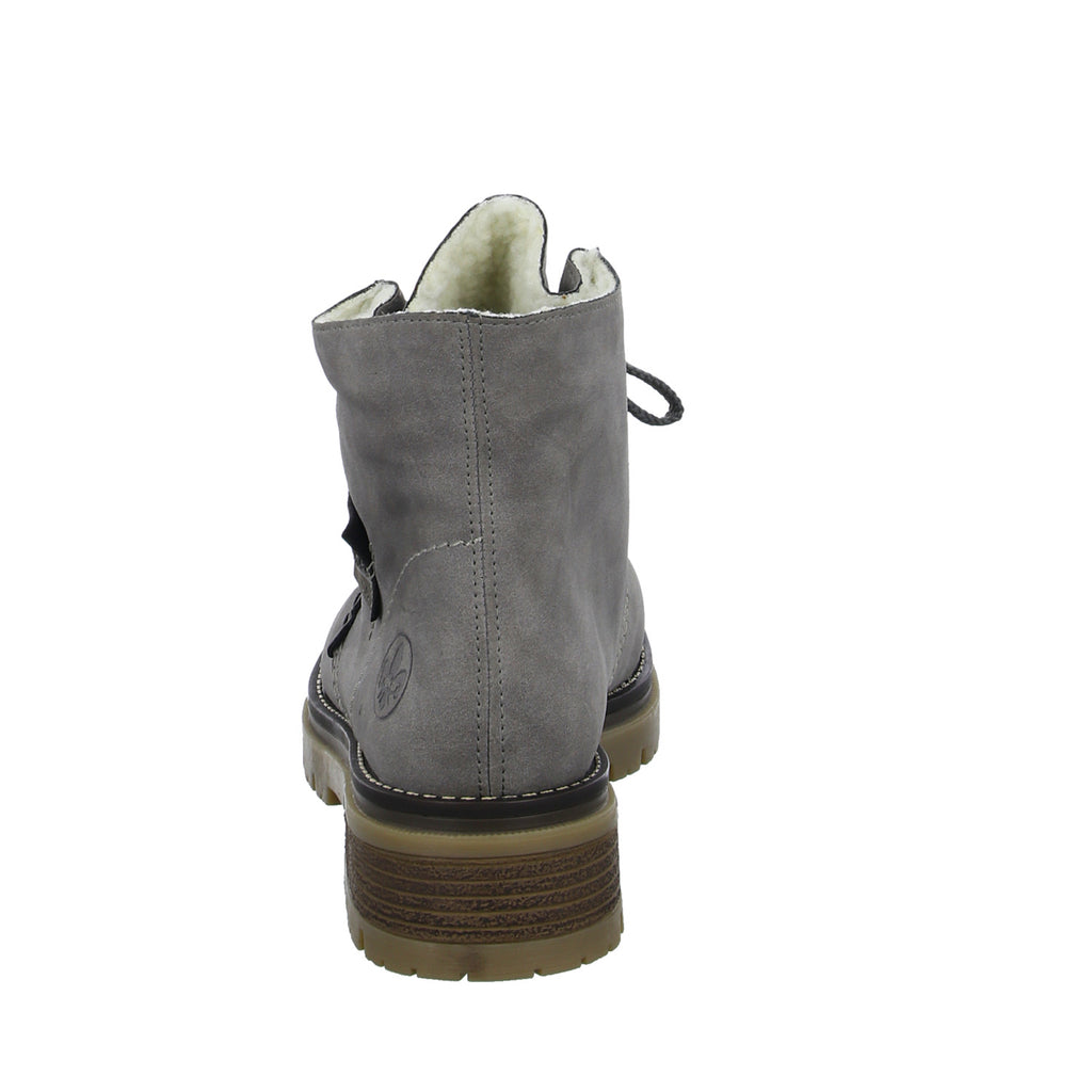 Rieker Schnürstiefelette Warmfutter bis 35mm Absatz (casual) - SchuhEggers.de