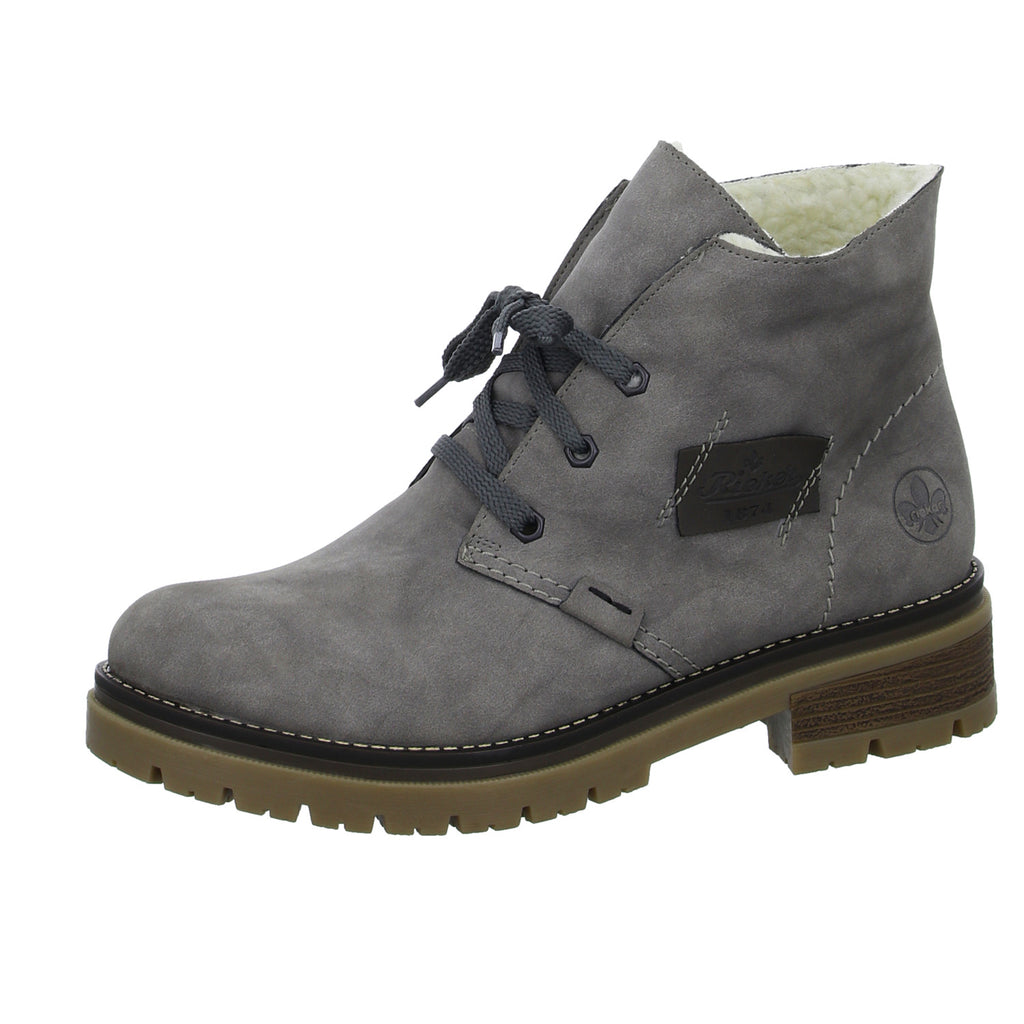 Rieker Schnürstiefelette Warmfutter bis 35mm Absatz (casual) - SchuhEggers.de