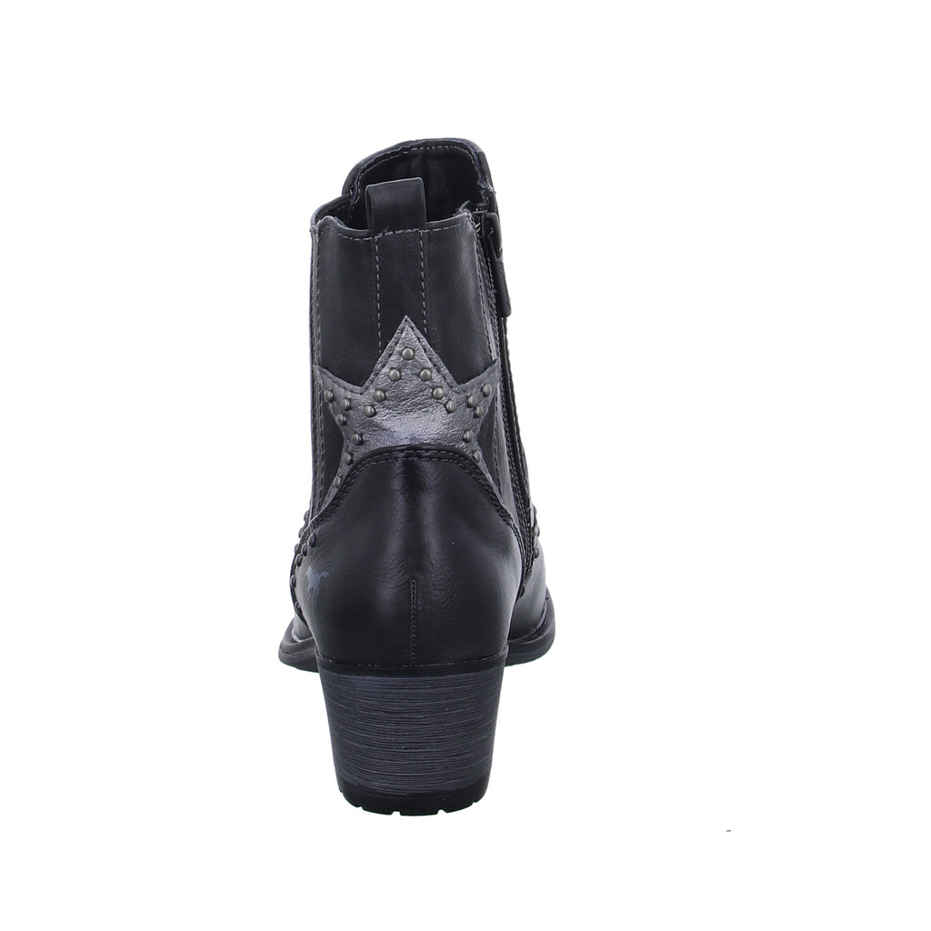 MUSTANG Schlupf-/Reißverschlußstiefelette Warmfutter ab 35mm Absatz - SchuhEggers.de