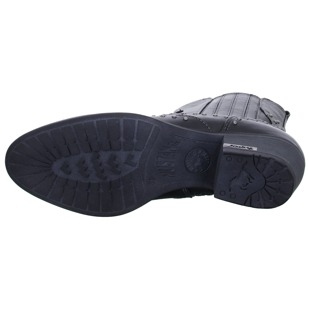MUSTANG Schlupf-/Reißverschlußstiefelette Warmfutter ab 35mm Absatz - SchuhEggers.de