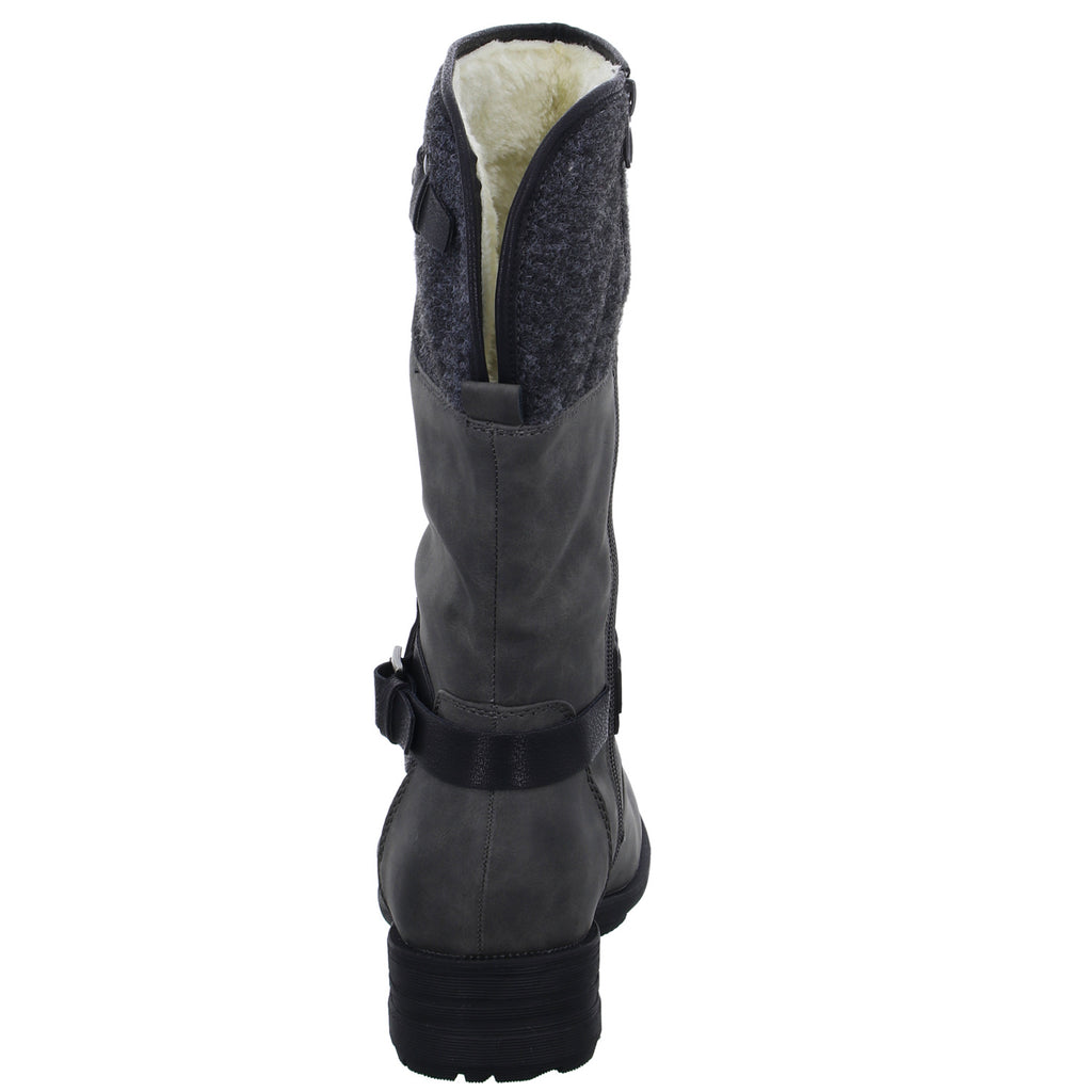 Alyssa Schlupf-/Reißverschlußstiefelette Warmfutter bis 35mm Absatz (casual) - SchuhEggers.de