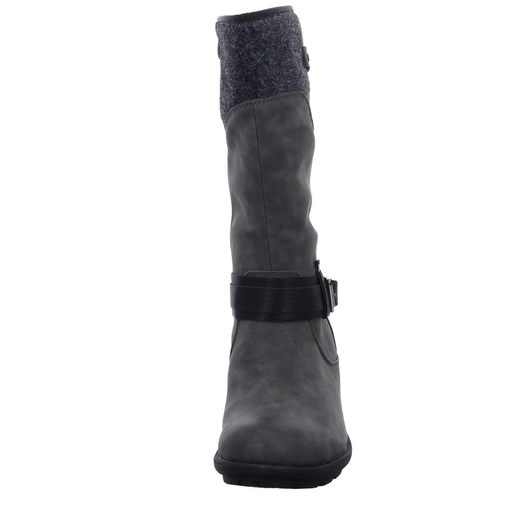 Alyssa Schlupf-/Reißverschlußstiefelette Warmfutter bis 35mm Absatz (casual) - SchuhEggers.de
